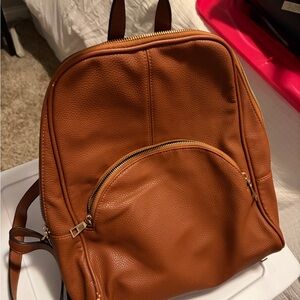 Stylish Tan Backpack